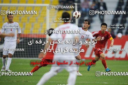 1292016, Doha, , مسابقات فوتبال جام ملت های آسیا 2011 قطر, Group stage, North Korea 0 v 1 Iran on 2011/01/15 at Sports City Stadium