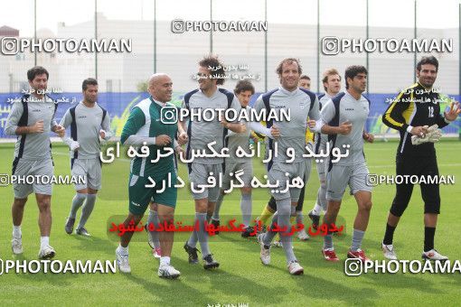 1292084, Doha, , مسابقات فوتبال جام ملت های آسیا 2011 قطر, Iran National Football Team Training Session on 2011/01/16 at Sports City Stadium