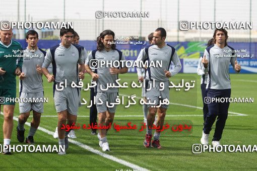 1292109, Doha, , مسابقات فوتبال جام ملت های آسیا 2011 قطر, Iran National Football Team Training Session on 2011/01/16 at Sports City Stadium