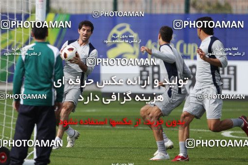 1292077, Doha, , مسابقات فوتبال جام ملت های آسیا 2011 قطر, Iran National Football Team Training Session on 2011/01/16 at Sports City Stadium