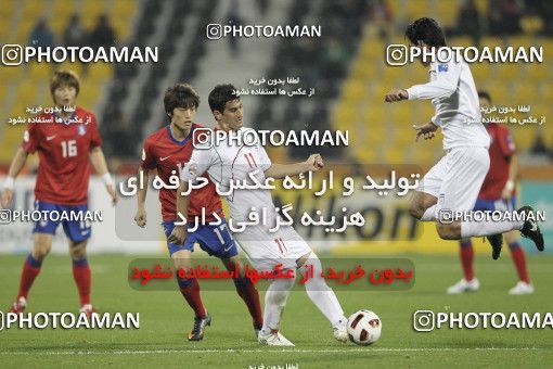 1293451, Doha, , مسابقات فوتبال جام ملت های آسیا 2011 قطر, Quarter-final, South Korea 1 v 0 Iran on 2011/01/22 at Sports City Stadium