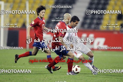 1293957, Doha, , مسابقات فوتبال جام ملت های آسیا 2011 قطر, Quarter-final, South Korea 1 v 0 Iran on 2011/01/22 at Sports City Stadium