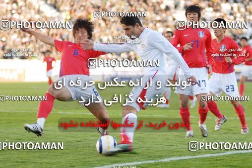 1294134, Tehran, , International friendly match، Iran 2 - 0 South Korea on 2006/11/15 at Azadi Stadium