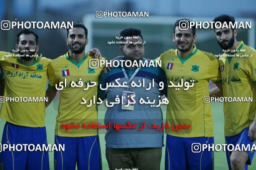 1294548, Abadan, , لیگ برتر فوتبال ایران، Persian Gulf Cup، Week 9، First Leg، Sanat Naft Abadan 2 v 1 Tractor Sazi on 2018/10/20 at Takhti Stadium Abadan
