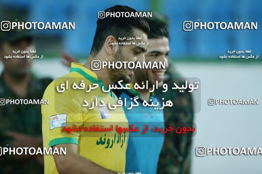 1294600, Abadan, , لیگ برتر فوتبال ایران، Persian Gulf Cup، Week 9، First Leg، Sanat Naft Abadan 2 v 1 Tractor Sazi on 2018/10/20 at Takhti Stadium Abadan