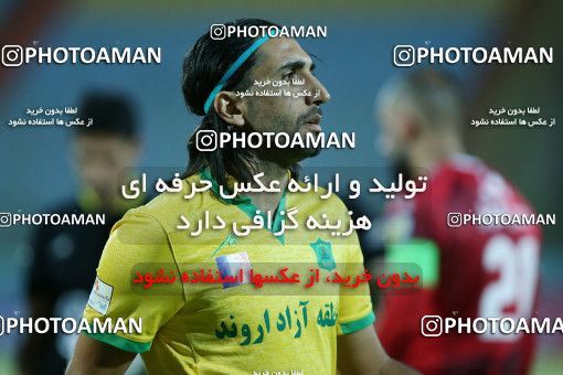1294596, Abadan, , لیگ برتر فوتبال ایران، Persian Gulf Cup، Week 9، First Leg، Sanat Naft Abadan 2 v 1 Tractor Sazi on 2018/10/20 at Takhti Stadium Abadan