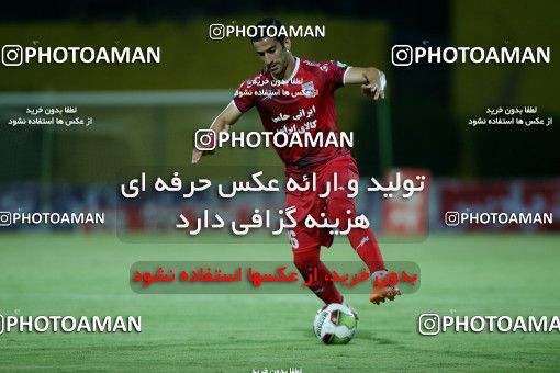 1294545, Abadan, , لیگ برتر فوتبال ایران، Persian Gulf Cup، Week 9، First Leg، Sanat Naft Abadan 2 v 1 Tractor Sazi on 2018/10/20 at Takhti Stadium Abadan