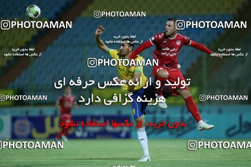 1294564, Abadan, , لیگ برتر فوتبال ایران، Persian Gulf Cup، Week 9، First Leg، Sanat Naft Abadan 2 v 1 Tractor Sazi on 2018/10/20 at Takhti Stadium Abadan