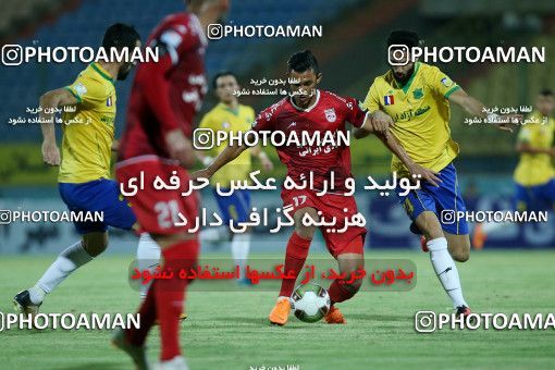 1294587, Abadan, , لیگ برتر فوتبال ایران، Persian Gulf Cup، Week 9، First Leg، Sanat Naft Abadan 2 v 1 Tractor Sazi on 2018/10/20 at Takhti Stadium Abadan
