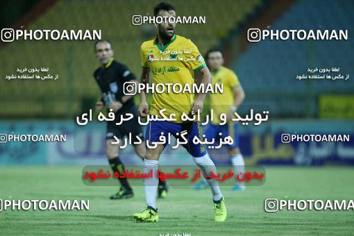 1294526, Abadan, , لیگ برتر فوتبال ایران، Persian Gulf Cup، Week 9، First Leg، Sanat Naft Abadan 2 v 1 Tractor Sazi on 2018/10/20 at Takhti Stadium Abadan