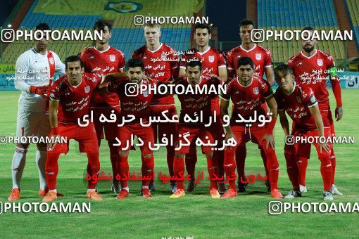 1294645, Abadan, , لیگ برتر فوتبال ایران، Persian Gulf Cup، Week 9، First Leg، Sanat Naft Abadan 2 v 1 Tractor Sazi on 2018/10/20 at Takhti Stadium Abadan