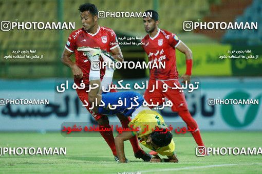 1294670, Abadan, , لیگ برتر فوتبال ایران، Persian Gulf Cup، Week 9، First Leg، Sanat Naft Abadan 2 v 1 Tractor Sazi on 2018/10/20 at Takhti Stadium Abadan