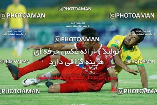 1294703, Abadan, , لیگ برتر فوتبال ایران، Persian Gulf Cup، Week 9، First Leg، Sanat Naft Abadan 2 v 1 Tractor Sazi on 2018/10/20 at Takhti Stadium Abadan