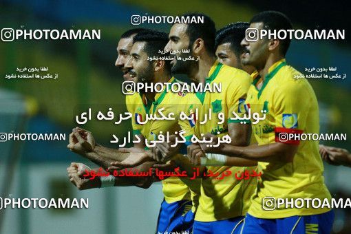 1294653, Abadan, , لیگ برتر فوتبال ایران، Persian Gulf Cup، Week 9، First Leg، Sanat Naft Abadan 2 v 1 Tractor Sazi on 2018/10/20 at Takhti Stadium Abadan