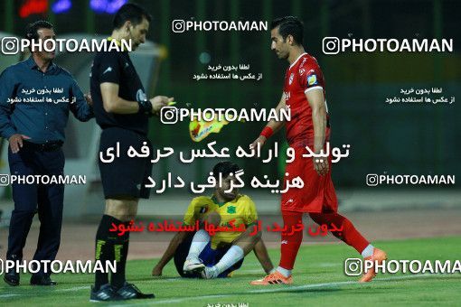 1294628, Abadan, , لیگ برتر فوتبال ایران، Persian Gulf Cup، Week 9، First Leg، Sanat Naft Abadan 2 v 1 Tractor Sazi on 2018/10/20 at Takhti Stadium Abadan