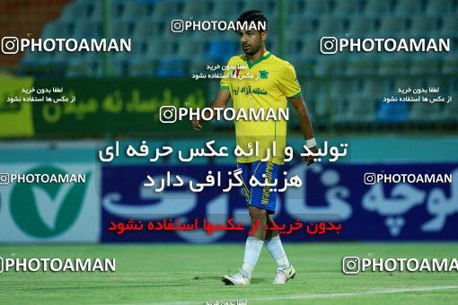 1294736, Abadan, , لیگ برتر فوتبال ایران، Persian Gulf Cup، Week 9، First Leg، Sanat Naft Abadan 2 v 1 Tractor Sazi on 2018/10/20 at Takhti Stadium Abadan