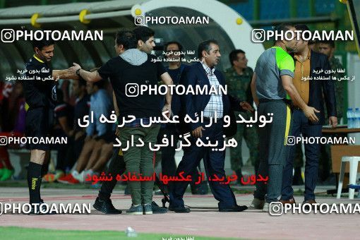 1294685, Abadan, , لیگ برتر فوتبال ایران، Persian Gulf Cup، Week 9، First Leg، Sanat Naft Abadan 2 v 1 Tractor Sazi on 2018/10/20 at Takhti Stadium Abadan