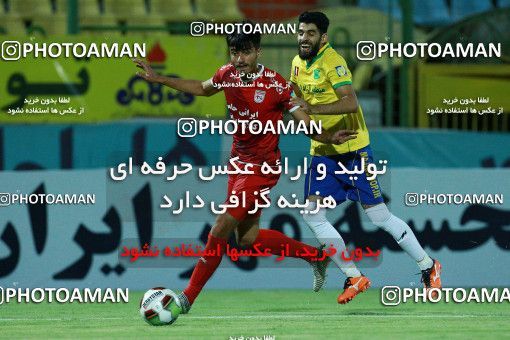 1294753, Abadan, , لیگ برتر فوتبال ایران، Persian Gulf Cup، Week 9، First Leg، Sanat Naft Abadan 2 v 1 Tractor Sazi on 2018/10/20 at Takhti Stadium Abadan