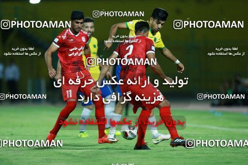 1294687, Abadan, , لیگ برتر فوتبال ایران، Persian Gulf Cup، Week 9، First Leg، Sanat Naft Abadan 2 v 1 Tractor Sazi on 2018/10/20 at Takhti Stadium Abadan