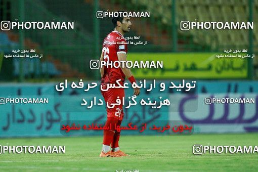 1294734, Abadan, , لیگ برتر فوتبال ایران، Persian Gulf Cup، Week 9، First Leg، Sanat Naft Abadan 2 v 1 Tractor Sazi on 2018/10/20 at Takhti Stadium Abadan