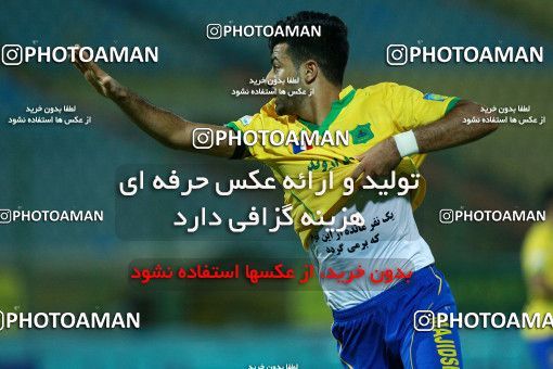 1294726, Abadan, , لیگ برتر فوتبال ایران، Persian Gulf Cup، Week 9، First Leg، Sanat Naft Abadan 2 v 1 Tractor Sazi on 2018/10/20 at Takhti Stadium Abadan