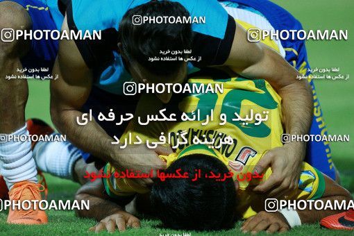 1294704, Abadan, , لیگ برتر فوتبال ایران، Persian Gulf Cup، Week 9، First Leg، Sanat Naft Abadan 2 v 1 Tractor Sazi on 2018/10/20 at Takhti Stadium Abadan