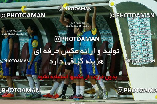 1294747, Abadan, , لیگ برتر فوتبال ایران، Persian Gulf Cup، Week 9، First Leg، Sanat Naft Abadan 2 v 1 Tractor Sazi on 2018/10/20 at Takhti Stadium Abadan
