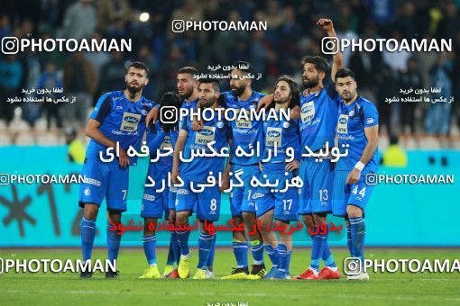 1295744, Tehran, , جام حذفی فوتبال ایران, Eighth final, Khorramshahr Cup, Esteghlal (3) 2 v 2 (5) Saipa on 2018/11/01 at Azadi Stadium