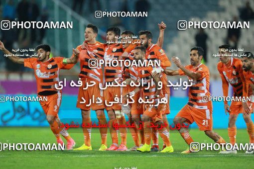 1295466, Tehran, , جام حذفی فوتبال ایران, Eighth final, Khorramshahr Cup, Esteghlal (3) 2 v 2 (5) Saipa on 2018/11/01 at Azadi Stadium