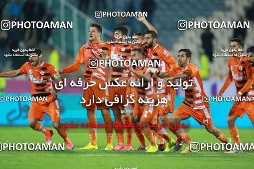 1295598, Tehran, , جام حذفی فوتبال ایران, Eighth final, Khorramshahr Cup, Esteghlal (3) 2 v 2 (5) Saipa on 2018/11/01 at Azadi Stadium