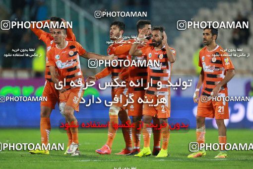 1295691, Tehran, , جام حذفی فوتبال ایران, Eighth final, Khorramshahr Cup, Esteghlal (3) 2 v 2 (5) Saipa on 2018/11/01 at Azadi Stadium