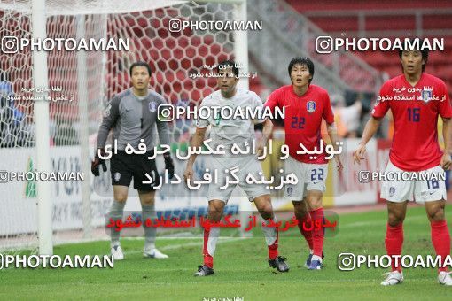 1299819, مسابقات فوتبال جام ملت های آسیا 2007 مالزی، مرحله یک چهارم نهایی، 1386/04/31، ، کوالالامپور، ورزشگاه بوکیت جلیل، کره جنوبی (۴) ۰ - ایران (۲) ۰