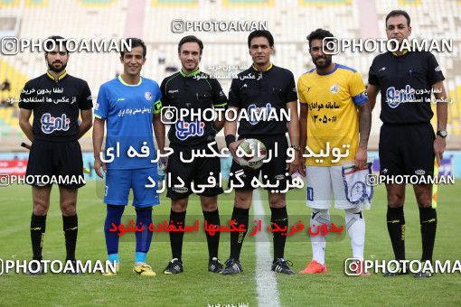 1304501, Ahvaz, , لیگ برتر فوتبال ایران، Persian Gulf Cup، Week 11، First Leg، Esteghlal Khouzestan 1 v 2 Naft M Soleyman on 2018/11/02 at Ahvaz Ghadir Stadium