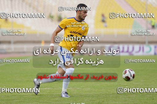 1304485, Ahvaz, , لیگ برتر فوتبال ایران، Persian Gulf Cup، Week 11، First Leg، Esteghlal Khouzestan 1 v 2 Naft M Soleyman on 2018/11/02 at Ahvaz Ghadir Stadium