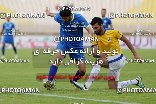 1304492, Ahvaz, , لیگ برتر فوتبال ایران، Persian Gulf Cup، Week 11، First Leg، Esteghlal Khouzestan 1 v 2 Naft M Soleyman on 2018/11/02 at Ahvaz Ghadir Stadium