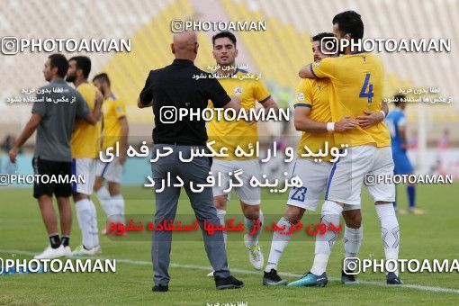 1304499, Ahvaz, , لیگ برتر فوتبال ایران، Persian Gulf Cup، Week 11، First Leg، Esteghlal Khouzestan 1 v 2 Naft M Soleyman on 2018/11/02 at Ahvaz Ghadir Stadium