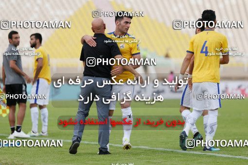 1304498, Ahvaz, , لیگ برتر فوتبال ایران، Persian Gulf Cup، Week 11، First Leg، Esteghlal Khouzestan 1 v 2 Naft M Soleyman on 2018/11/02 at Ahvaz Ghadir Stadium