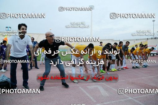 1304494, Ahvaz, , لیگ برتر فوتبال ایران، Persian Gulf Cup، Week 11، First Leg، Esteghlal Khouzestan 1 v 2 Naft M Soleyman on 2018/11/02 at Ahvaz Ghadir Stadium