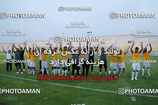 1304528, Ahvaz, , لیگ برتر فوتبال ایران، Persian Gulf Cup، Week 11، First Leg، Esteghlal Khouzestan 1 v 2 Naft M Soleyman on 2018/11/02 at Ahvaz Ghadir Stadium