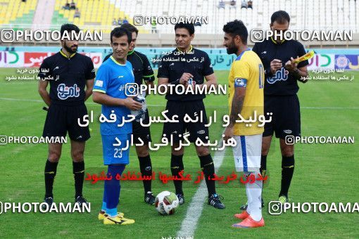 1304807, Ahvaz, , لیگ برتر فوتبال ایران، Persian Gulf Cup، Week 11، First Leg، Esteghlal Khouzestan 1 v 2 Naft M Soleyman on 2018/11/02 at Ahvaz Ghadir Stadium