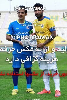 1304643, Ahvaz, , لیگ برتر فوتبال ایران، Persian Gulf Cup، Week 11، First Leg، Esteghlal Khouzestan 1 v 2 Naft M Soleyman on 2018/11/02 at Ahvaz Ghadir Stadium