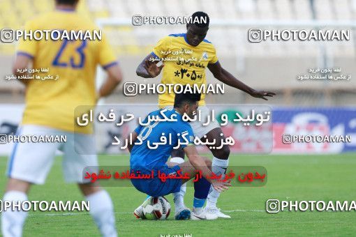 1304613, Ahvaz, , لیگ برتر فوتبال ایران، Persian Gulf Cup، Week 11، First Leg، Esteghlal Khouzestan 1 v 2 Naft M Soleyman on 2018/11/02 at Ahvaz Ghadir Stadium