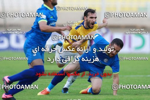 1304595, Ahvaz, , لیگ برتر فوتبال ایران، Persian Gulf Cup، Week 11، First Leg، Esteghlal Khouzestan 1 v 2 Naft M Soleyman on 2018/11/02 at Ahvaz Ghadir Stadium