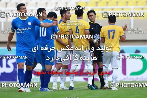 1304618, Ahvaz, , لیگ برتر فوتبال ایران، Persian Gulf Cup، Week 11، First Leg، Esteghlal Khouzestan 1 v 2 Naft M Soleyman on 2018/11/02 at Ahvaz Ghadir Stadium