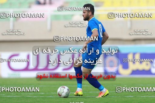 1304553, Ahvaz, , لیگ برتر فوتبال ایران، Persian Gulf Cup، Week 11، First Leg، Esteghlal Khouzestan 1 v 2 Naft M Soleyman on 2018/11/02 at Ahvaz Ghadir Stadium