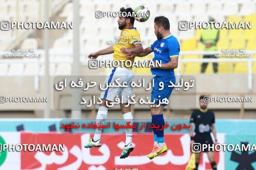 1304768, Ahvaz, , لیگ برتر فوتبال ایران، Persian Gulf Cup، Week 11، First Leg، Esteghlal Khouzestan 1 v 2 Naft M Soleyman on 2018/11/02 at Ahvaz Ghadir Stadium