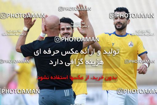 1304797, Ahvaz, , لیگ برتر فوتبال ایران، Persian Gulf Cup، Week 11، First Leg، Esteghlal Khouzestan 1 v 2 Naft M Soleyman on 2018/11/02 at Ahvaz Ghadir Stadium