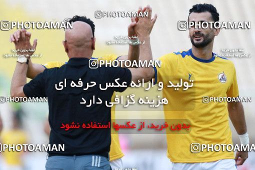 1304879, Ahvaz, , لیگ برتر فوتبال ایران، Persian Gulf Cup، Week 11، First Leg، Esteghlal Khouzestan 1 v 2 Naft M Soleyman on 2018/11/02 at Ahvaz Ghadir Stadium