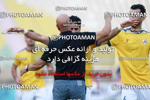1304842, Ahvaz, , لیگ برتر فوتبال ایران، Persian Gulf Cup، Week 11، First Leg، Esteghlal Khouzestan 1 v 2 Naft M Soleyman on 2018/11/02 at Ahvaz Ghadir Stadium