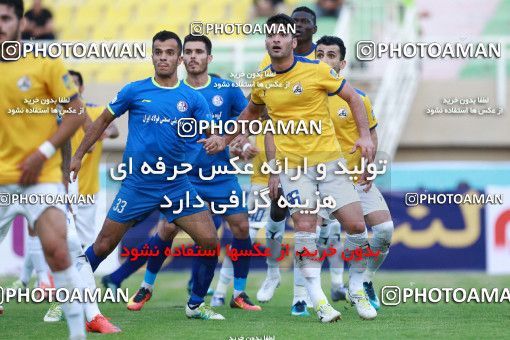 1304549, Ahvaz, , لیگ برتر فوتبال ایران، Persian Gulf Cup، Week 11، First Leg، Esteghlal Khouzestan 1 v 2 Naft M Soleyman on 2018/11/02 at Ahvaz Ghadir Stadium